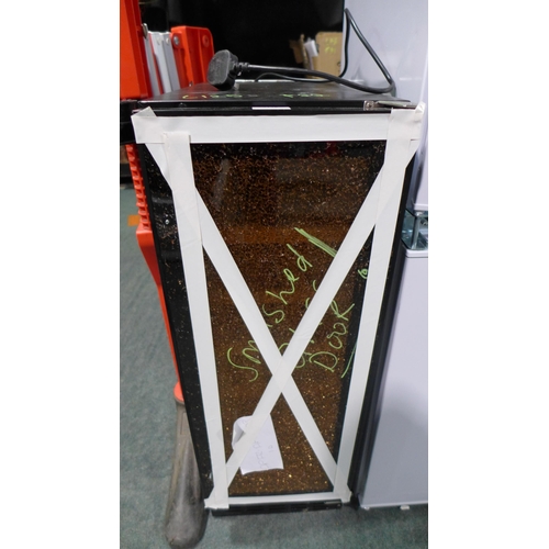 3062 - Viceroy Under Counter Wine Cooler - BROKEN GLASS DOOR ( 369-125 )  * This lot is subject to vat