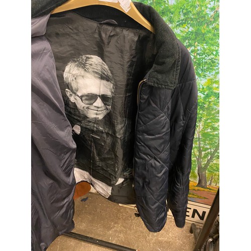 2292 - Barbour Steve McQueen Collection XXL corduroy collared hunting coat/shooting jacket