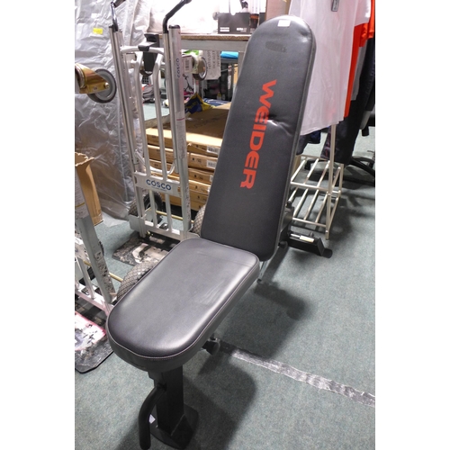 3175 - Weider Gym Utility Bench, Original RRP £124.99 (278-201)    * This lot is subject to vat