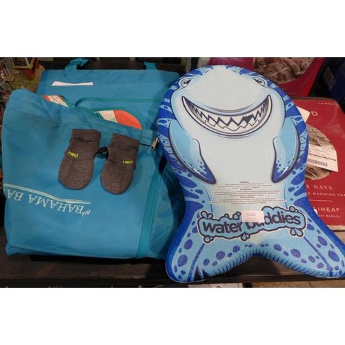 3215 - Head Junior Gloves, Waterbuddies Pool Float and 2 x Old Bahama Bay Picnic Blankets    (278-142,278-1... 