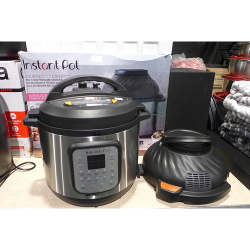 3237 - Instant Pot Gourmet Crisp Airfryer, original RRP £129.99 + VAT  (278-120) * This lot is subject to V... 