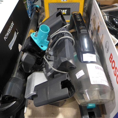 3241 - Bissell Cordless Stick Vacuum Cleaner- No Battery (278-143)  * This lot is subject to vat