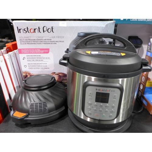 3256 - Instant Pot Gourmet Crisp Airfryer, original RRP £129.99 + VAT (278-44) * This lot is subject to VAT