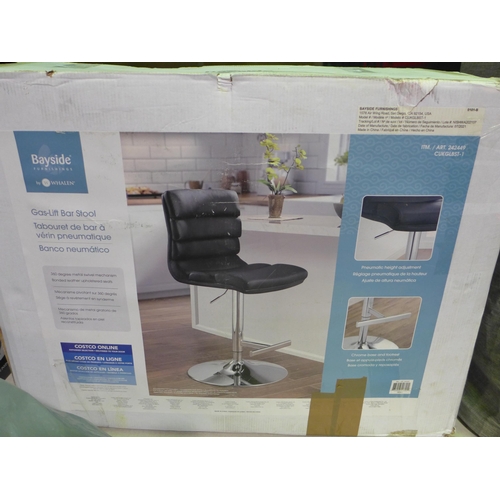 3277a - Bayside Furnishings Gaslift Bar Stool (278-236)  * This lot is subject to vat