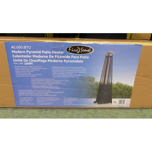 3279 - Fire Sense Pyramid Flame Heater Original RRP £199.99 + vat *This item is Subject to VAT