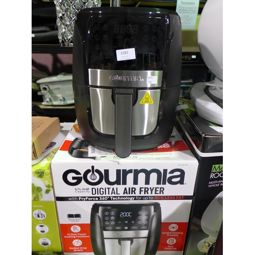 3285 - Gourmia Air Fryer (278-60) * This lot is subject to VAT