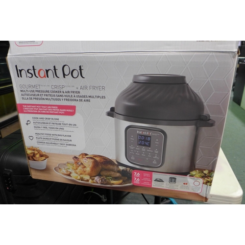 3289 - Instant Pot Gourmet Crisp Airfryer, original RRP £129.99 + VAT (278-74) * This lot is subject to VAT