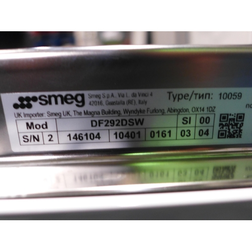 3292 - Smeg Freestanding Dishwasher Model: DF292DSW Original RRP £458.33 + vat *This lot is subject to VAT