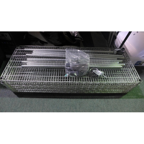 3303 - Trinity 6 Tier Metal Shelving Unit  (278-99) * This lot is subject to VAT