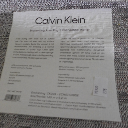 3321 - Calvin Klein Area Rug  (160 x 221cm) (278-215)  * This lot is subject to vat