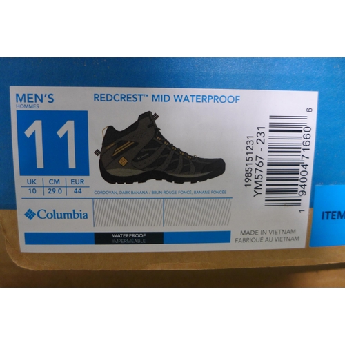 3350 - A pair of Columbia Redcrest walking boots (size UK 10) * this lot is subject to VAT