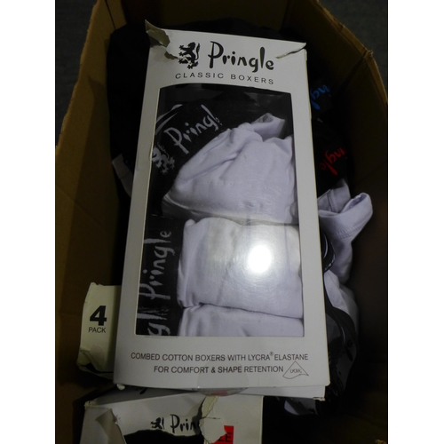 3351 - Box of mixed style medium Pringle underwear * this lot is subject to VAT