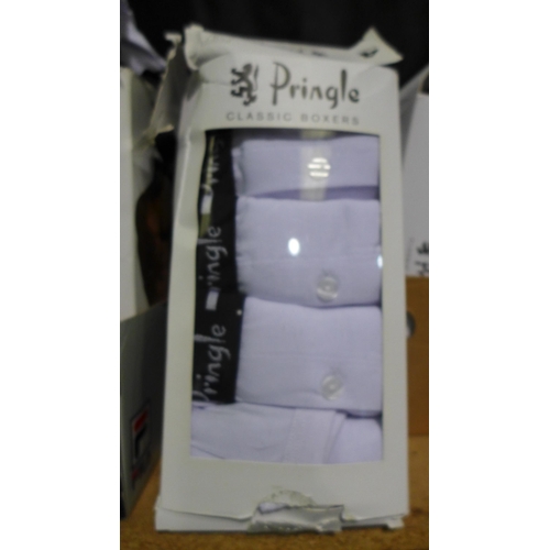 3355 - Box of mixed style X Large Pringle underwear * this lot is subject to VAT