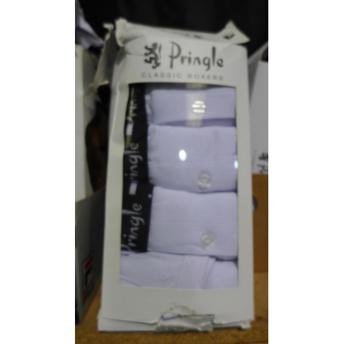 3357 - Box of mixed style X Large Pringle underwear * this lot is subject to VAT