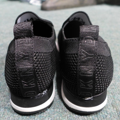 3358 - Pair of black DKNY women's trainers (size UK 5.5) * this lot is subject to VAT