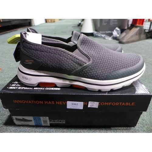 3362 - Pair of Skechers Ultra Go trainers (size UK 12) * this lot is subject to VAT