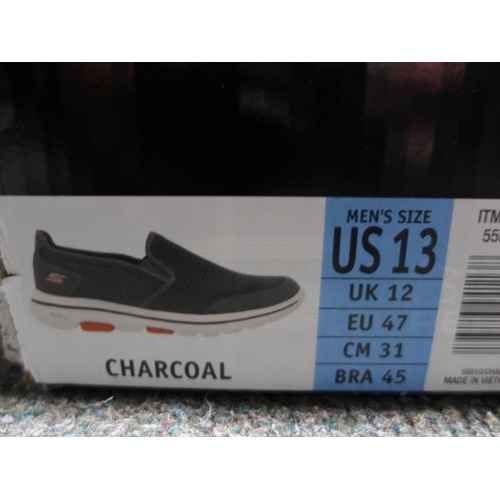 3362 - Pair of Skechers Ultra Go trainers (size UK 12) * this lot is subject to VAT