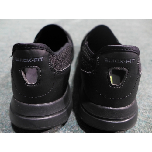 3367 - Pair of Skechers Ultra Go black trainers (size UK 9) * this lot is subject to VAT