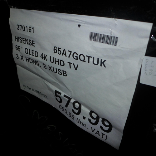 3371 - Various TV's including Samsung, LG  and Hisense - all sold as seen, (280-804)  * This lot is subject... 