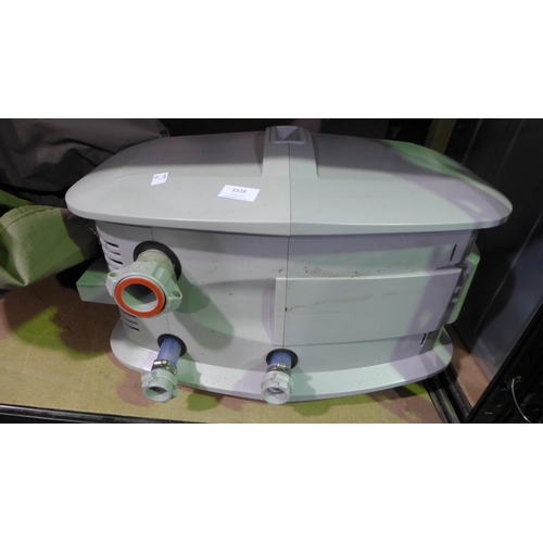 3378 - Lay-Z-Spa Inflatable Hot Tub With Cover, original RRP £399.99 + VAT (278-25) * This lot is subject t... 