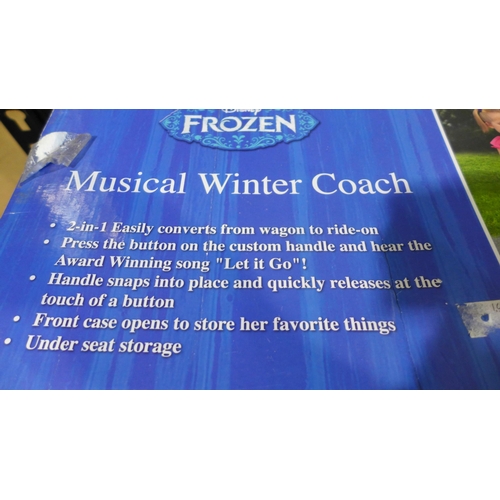 3021A - Disney Frozen musical winter coach (incomplete)