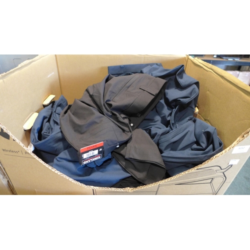 3032 - Box of black/navy KS trousers (size 34 x 32 waist) * this lot is subject to VAT