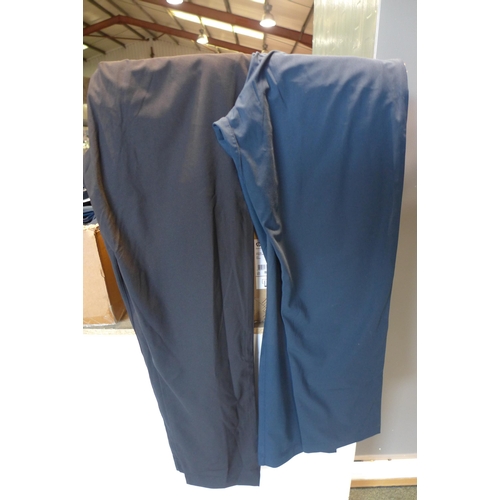 3032 - Box of black/navy KS trousers (size 34 x 32 waist) * this lot is subject to VAT