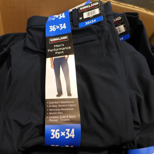 3033 - Box of navy KS trousers 9size 36 x 32 waist) * this lot is subject to VAT