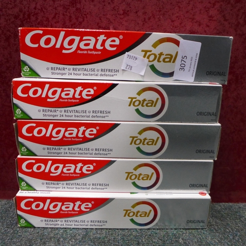 3075 - CoLGate Total Original Care Toothpaste  (278-105) * This lot is subject to VAT