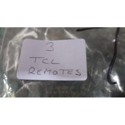 3101 - 6 Various LG remote controls & 3 TCL remote controls  * This lot is subject to vat