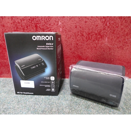 3108 - Omron Evolve Wireless BPM blood pressure monitor (278-37) * This lot is subject to VAT