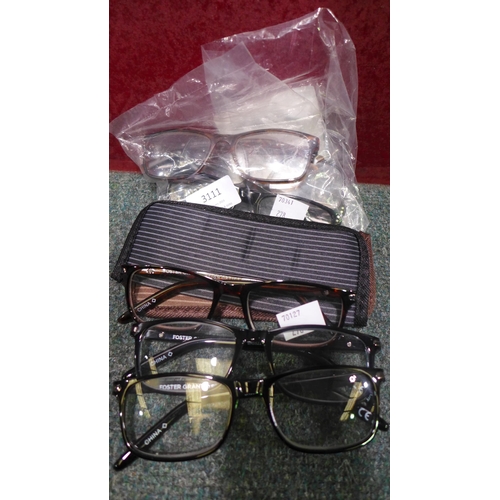 3111 - FGX Men's Classic Reading Glasses and Fgx Plastic Mix +2.00  reader (278-50,248) * This lot is subje... 