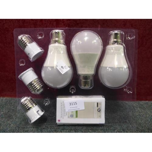 3115 - Feit LED Smart A60 Bulbs (278-21) * This lot is subject to VAT