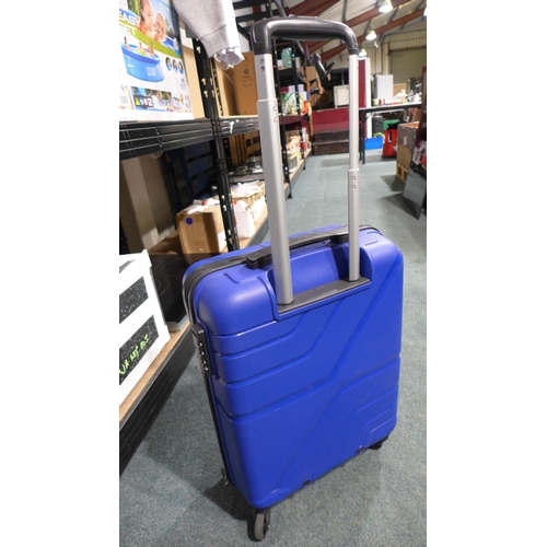 3134 - At Navy Jetdriver Carryon 55Cm Wheel Spinner Case Hs   /P15 (268-135)   * This lot is subject to vat