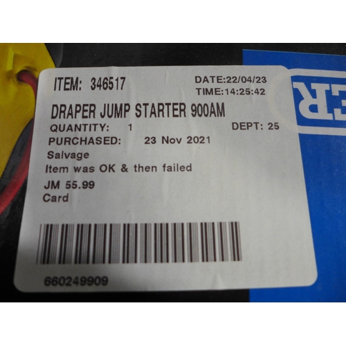 3146 - Draper Jump Starter (900AM)  (255-36)   * This lot is subject to vat