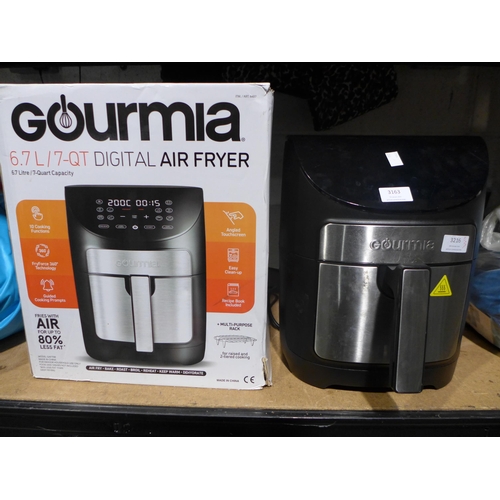 3163 - Gourmia Air Fryer 7Qt     (266-152)  * This lot is subject to vat