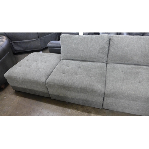 1427 - Tisdale 6 piece Fabric Sofa Large modular Sectional, Original RRP - £1916.66 +VAT (4158-24) *This lo... 