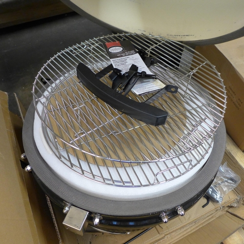 1468 - 24  Kamado Grill Black, Original RRP - £666.66 +VAT (4158-1) *This lot is subject to VAT