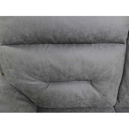 1473 - Kuka Fabric 2 Seat Sofa Power Recliner, Original RRP - £916.66 +VAT (4158-10) *This lot is subject t... 