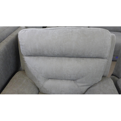 1475 - Kuka Fabric Recliner Grey power Recliner, Original RRP - £499.99 +VAT (4158-13) *This lot is subject... 