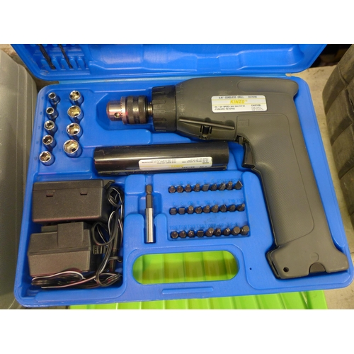 2028 - NG24 optical level and Kinzo 7.2v  drill