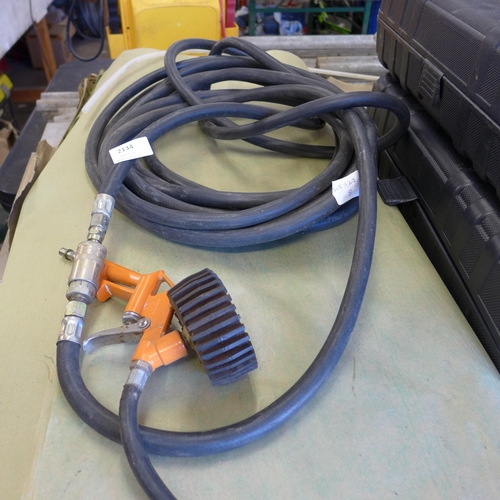 2134 - Approx 5 mtr pressure air hose/tubing