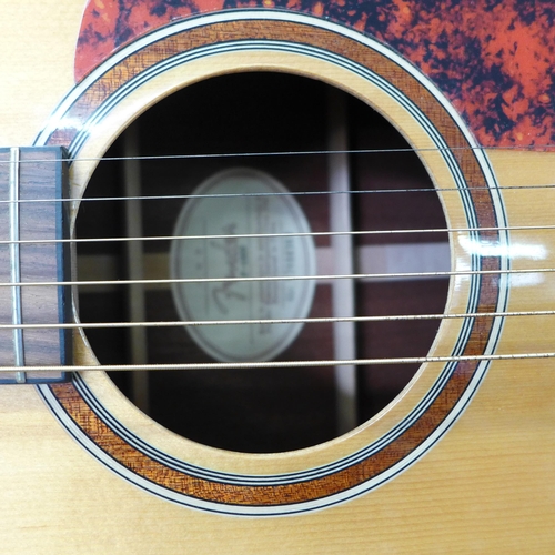 2151 - Fender F-1000 acoustic guitar with original tuning pegs