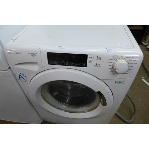 2262 - Candy Grand Veta 8kg washing machine