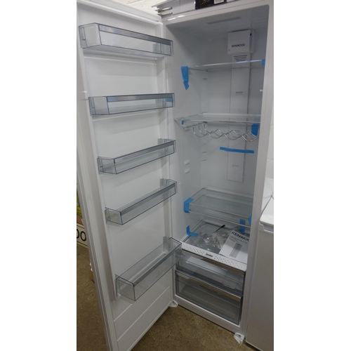 2297 - Unused Kenwood integrated full height larder refrigerator KITL54W20