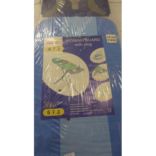 2302 - Homecreations ironing board, unused and sealed