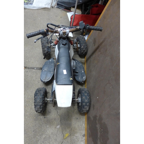 2315 - 50cc Petrol quad bike with pull cord start - non running