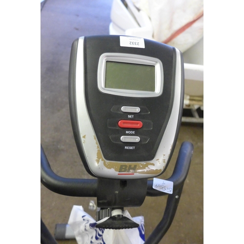 2332 - BH Arctic digital exercise bike