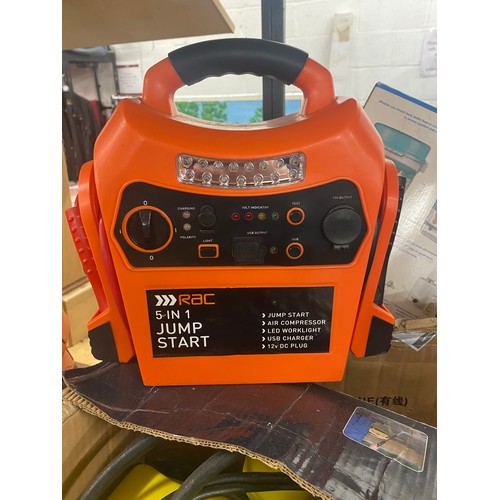 2083 - Workshop pressure washer & RAC car jump start