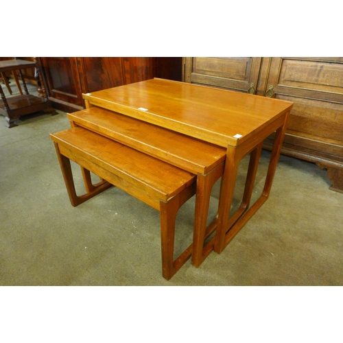 103 - A Danish teak nest of tables